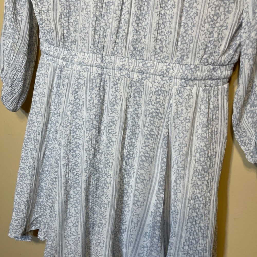 Tilly's White Floral Long Sleeve Dress - Picture 10 of 10